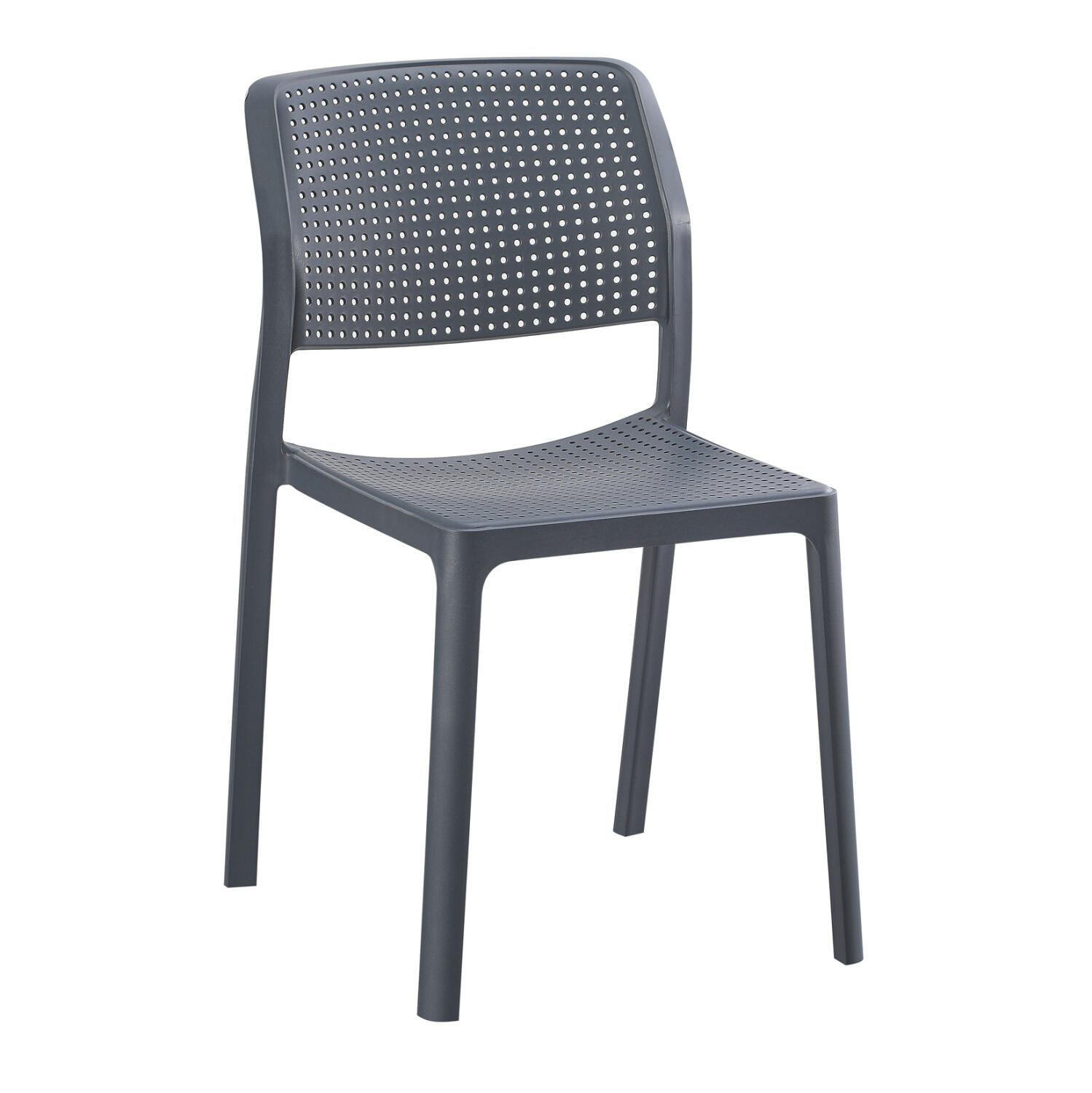 karekla-exotchoroy-fb9610103-gkri-polypr Καρεκλα Εξωτ.χωρου Comfee HM6101.03 Γκρι Πολυπροπυλενιο 41x57x82υ Εκ. - Image 1