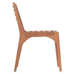 Καρεκλα Εξωτ.χωρου Pavel HM6615 Ξυλο Teak--Φυσικο Χρωμα 46x54x78υεκ. - Image 4