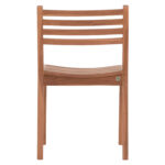 Καρεκλα Εξωτ.χωρου Pavel HM6615 Ξυλο Teak--Φυσικο Χρωμα 46x54x78υεκ. - Image 6