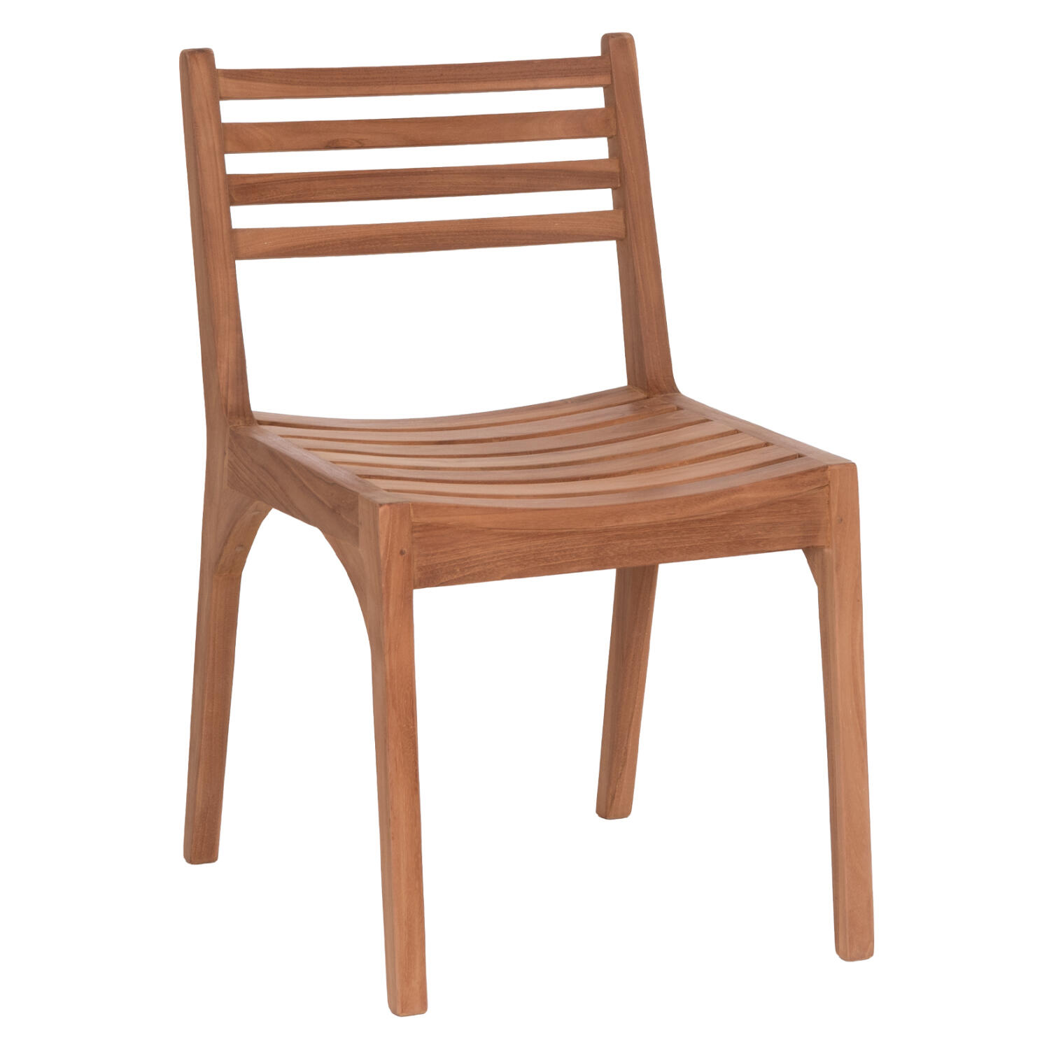 karekla-exotchoroy-fb96615-xylo-teak-fys Καρεκλα Εξωτ.χωρου Pavel HM6615 Ξυλο Teak--Φυσικο Χρωμα 46x54x78υεκ. - Image 1