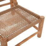 Καρεκλα Londer HM5986 Ξυλο Teak Σε Φυσικο Και Συνθετικο Rattan 63x77x77υεκ. - Image 8