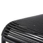 Καρεκλα Suki HM6053.02 Μεταλλo Kai Συνθετικο Rattan Σε Μαυρο 54x62x80υεκ - Image 8