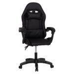 Καρεκλα Gaming Stratus HM1231.01 Μαυρο Pvc--Με Μαξiλαρακια Μεσης/Κεφαλης 60x59x117υεκ