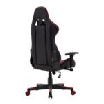 Καρεκλα Gaming Fylliana sar-1 Μαυρο-Κοκκινο Τεχνοδερμα 64x53x135εκ - Image 4