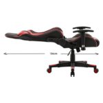Καρεκλα Gaming Fylliana sar-1 Μαυρο-Κοκκινο Τεχνοδερμα 64x53x135εκ - Image 8