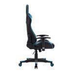 Καρεκλα Gaming Fylliana sar-1 Μαυρο-Μπλε Τεχνοδερμα 64x53x135εκ - Image 3