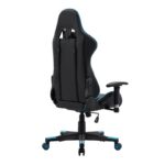 Καρεκλα Gaming Fylliana sar-1 Μαυρο-Μπλε Τεχνοδερμα 64x53x135εκ - Image 4