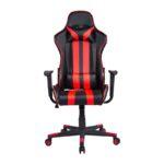 Καρεκλα Gaming Fylliana sar-12 Μαυρο-Κοκκινο Τεχνοδερμα 64x53x135εκ - Image 2