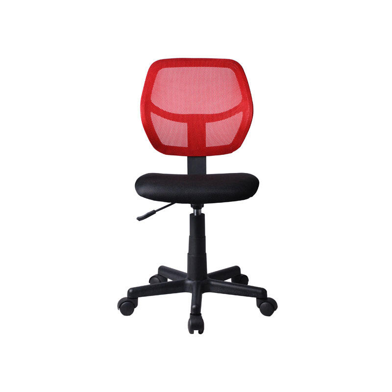 karekla-grafeioy-choris-mpratsa-5156r-mayri-kokkini-415280-92-5 Καρεκλα Γραφειου Fylliana Χωρις Μπρατσα 5156ρ Μαυρη/Κοκκινη 41x52x80/92εκ - Image 1