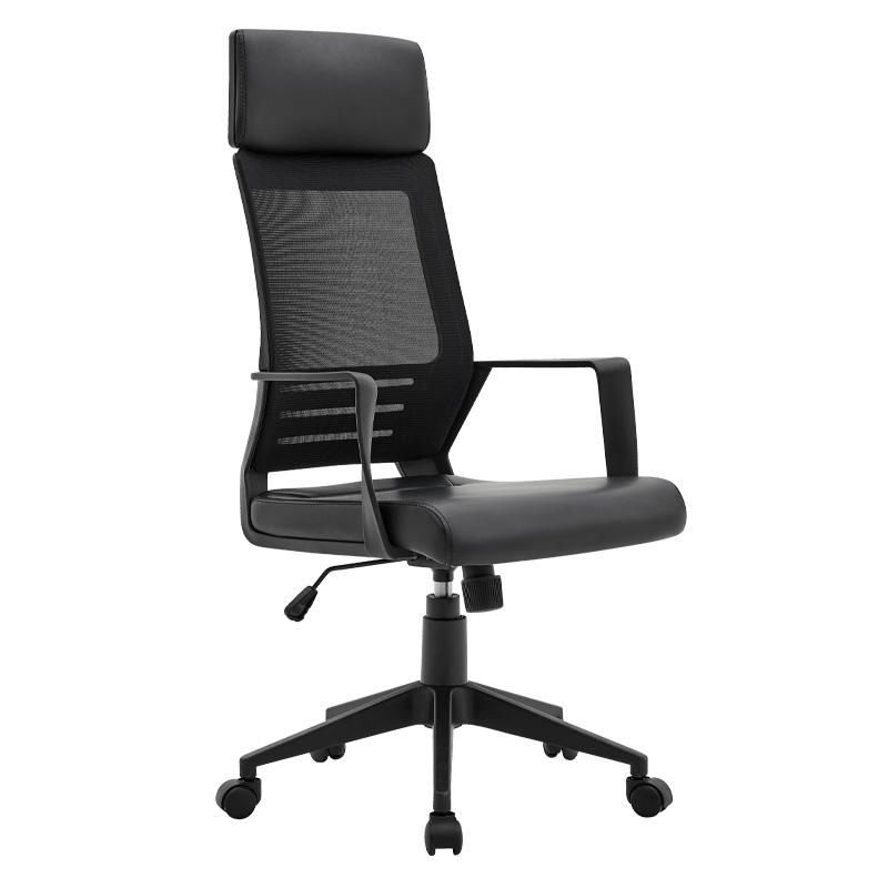 karekla-grafeioy-dieythynti-fylliana-w-19-mayro-technoderma-6062128ek-bf1668165002 Καρεκλα Γραφειου Διευθυντη Fylliana FL19 Μαυρο Τεχνοδερμα 60x62x128εκ - Image 1