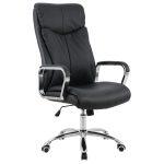 Καρεκλα Γραφειου Shashi HM1093.01 Μαυρο PU 63x80x118-126υ