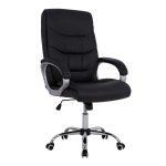Καρεκλα Γραφειου Zamora HM1087.01 Σε Μαυρο Χρωμα 65x68x120 Εκ.