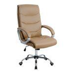 Καρεκλα Γραφειου Zamora Διευθυντικη HM1087.09 Σε Camel Χρωμα 51x71x123 Εκ.