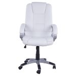 Καρεκλα Γραφειου Jaya HM1091.02 Λευκη 64χ71χ118 Εκ - Image 3