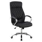 Καρεκλα Γραφειου Shaly HM1098.01 PU Σε Μαυρο 62x80x125υεκ