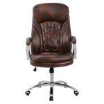 Καρεκλα Γραφειου Lanisha HM1099.09 PU Σε Καφε 65x73x125υεκ - Image 3