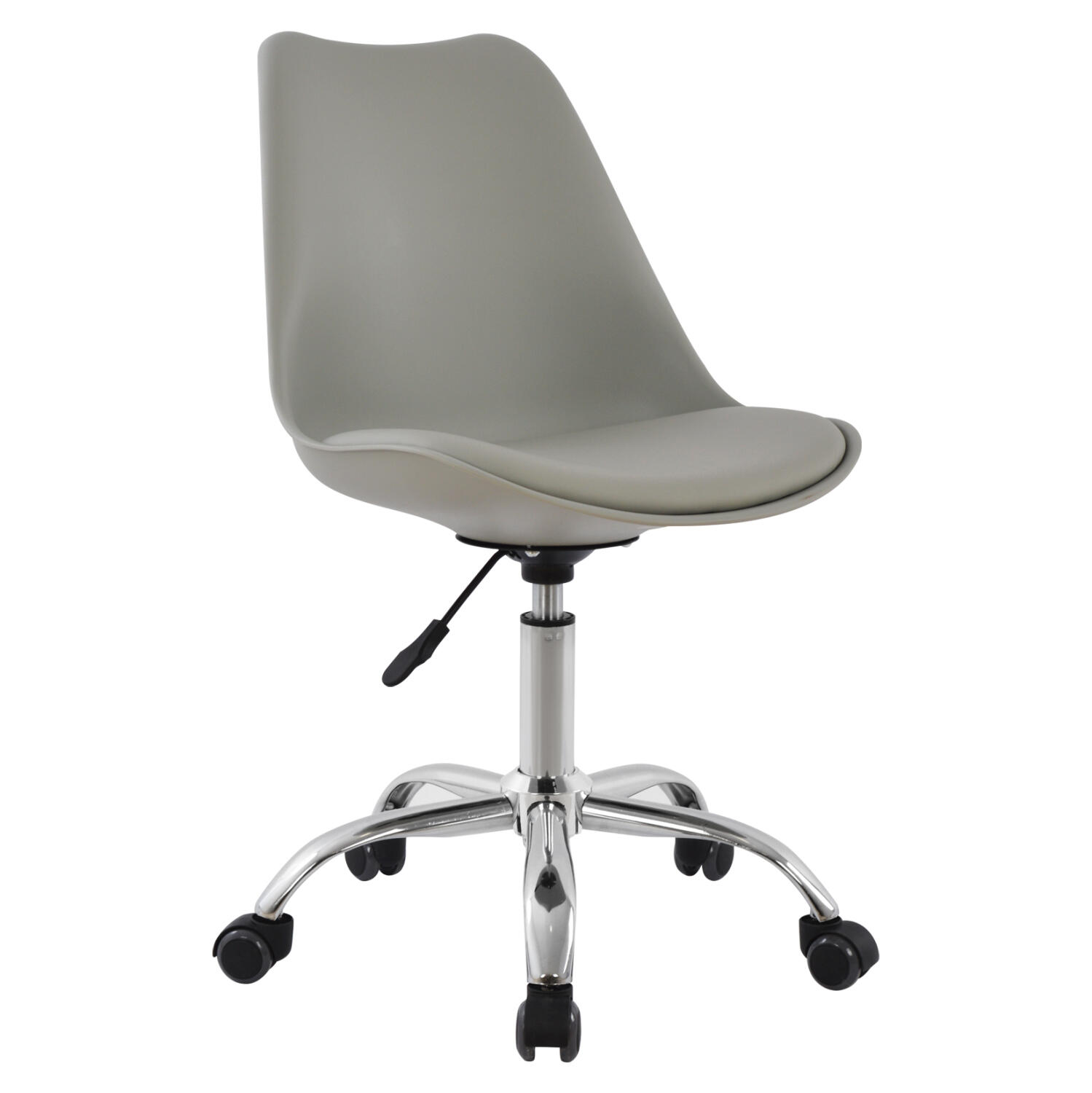 karekla-grafeioy-fb9105210-gkri-48x56x95 Καρεκλα Γραφειου Vegas HM1052.10 Γκρι 48x56x95 Cm - Image 1