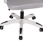 Καρεκλα Γραφειου Salas HM1223.02 P.p. Λευκο-Γκρι Mesh Υφασμα 57x71x110-120υεκ - Image 9