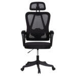 Καρεκλα Γραφειου Frantic HM1224.01 Μαυρo Mesh & Πολυπροπυλενιο 60x66x130υεκ - Image 3