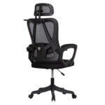 Καρεκλα Γραφειου Frantic HM1224.01 Μαυρo Mesh & Πολυπροπυλενιο 60x66x130υεκ - Image 5