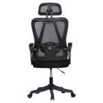 Καρεκλα Γραφειου Frantic HM1224.01 Μαυρo Mesh & Πολυπροπυλενιο 60x66x130υεκ - Image 6