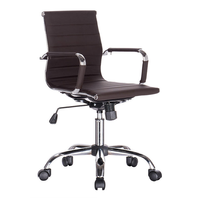 karekla-grafeioy-fylliana-7501-3-kafe-dermatini-5759885-965 Καρεκλα Γραφειου Fylliana 7501-3 Καφε Δερματινη 54x57x97εκ - Image 1