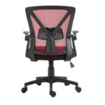 Καρεκλα Γραφειου Fylliana FL20-2Β Κοκκινο Χρωμα 60x63x90/105εκ - Image 4