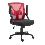 Καρεκλα Γραφειου Fylliana FL20-2Β Κοκκινο Χρωμα 60x63x90/105εκ - Image 6