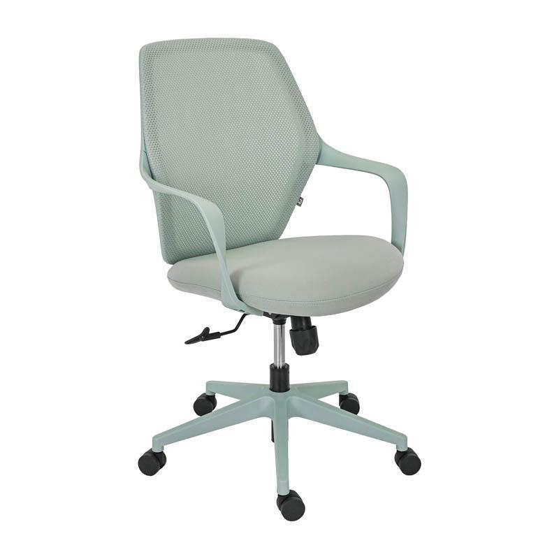 karekla-grafeioy-fylliana-fl921-prasino-yfasma-prasino-skeleto-63x57x92-102ek1773736513 Καρεκλα Γραφειου Fylliana FL921 Πρασινο Υφασμα Πρασινο Σκελετο 63x57x92-102εκ - Image 1