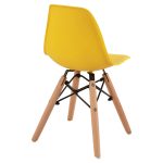 Καρεκλα Twist Kid τμχ.hm8453.04 Ξυλινα Ποδια &Καθισμα Κιτρινο Pp 30,5χ33χ59 Εκ - Image 5