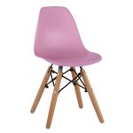 Καρεκλα Twist Kid τμχ.hm8453.05 Ξυλινα Ποδια & Καθισμα Ροζ Pp 30,5χ33χ59 Εκ