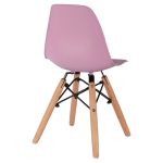 Καρεκλα Twist Kid τμχ.hm8453.05 Ξυλινα Ποδια & Καθισμα Ροζ Pp 30,5χ33χ59 Εκ - Image 5