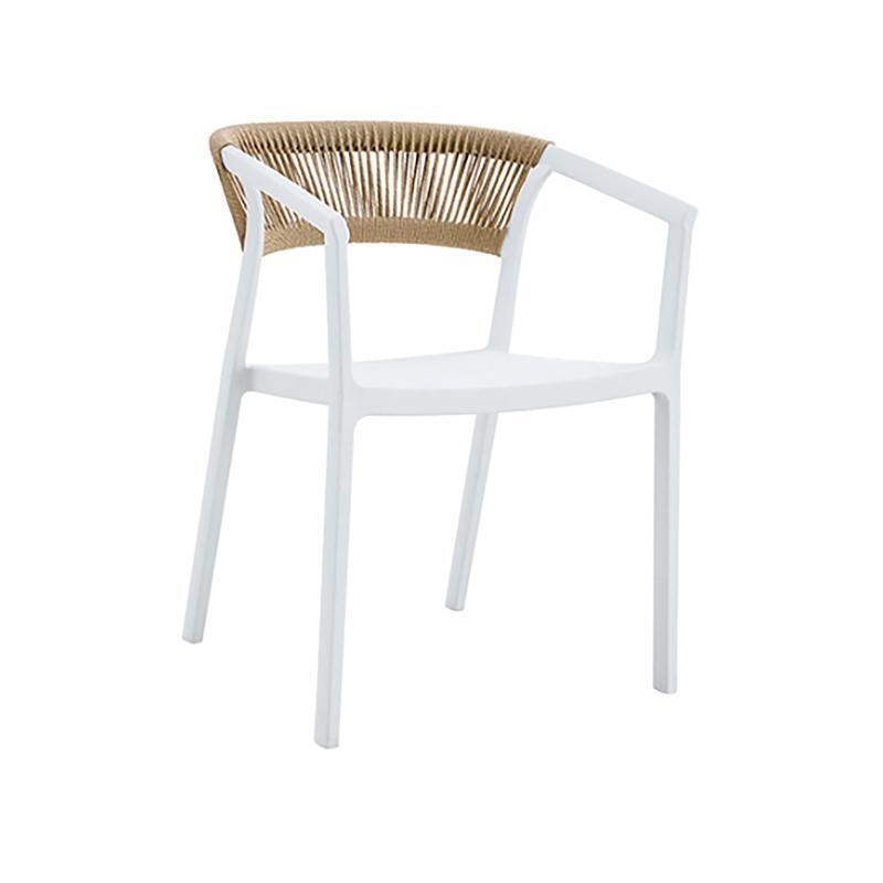 karekla-kipoy-fylliana-elora-leyko-kafe-chroma-58x56x75ek1759821001 Καρεκλα Κηπου Fylliana Elora Λευκο-Καφε Χρωμα 58x56x75εκ - Image 1