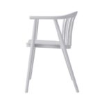 Καρεκλα Κηπου Fylliana FL7100 Mira Λευκο Χρωμα 51x56x77εκ - Image 4