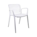 Καρεκλα Κηπου Fylliana FL7109 Layla Λευκο Χρωμα 55x59x78εκ