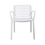 Καρεκλα Κηπου Fylliana FL7109 Layla Λευκο Χρωμα 55x59x78εκ - Image 2