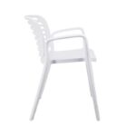 Καρεκλα Κηπου Fylliana FL7109 Layla Λευκο Χρωμα 55x59x78εκ - Image 3