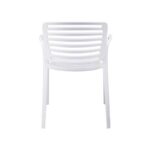 Καρεκλα Κηπου Fylliana FL7109 Layla Λευκο Χρωμα 55x59x78εκ - Image 4