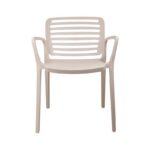 Καρεκλα Κηπου Fylliana FL7109 Layla Μπεζ Χρωμα 55x59x78εκ - Image 2
