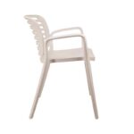 Καρεκλα Κηπου Fylliana FL7109 Layla Μπεζ Χρωμα 55x59x78εκ - Image 3