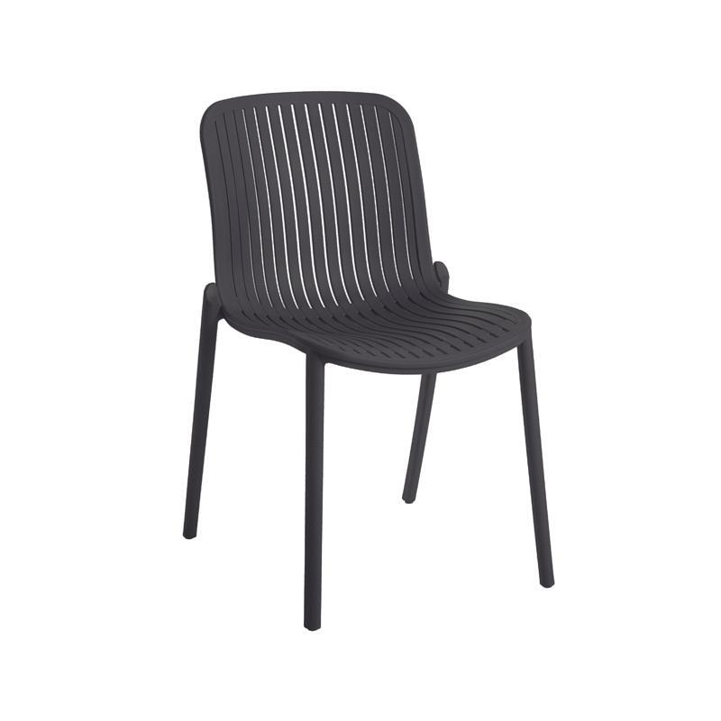 karekla-kipoy-polypropylenioy-fylliana-callia-mayro-chroma-58x57x82ek1759827302 Καρεκλα Κηπου Πολυπροπυλενιου Fylliana "Callia" Μαυρο Χρωμα 58x57x82εκ - Image 1
