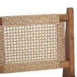 Καρεκλα Lounge Lukilla HM9913 Ξυλο Teak Σε Φυσικο--Συνθ.σχοινι Μπεζ 55,5x74x65υεκ. - Image 7