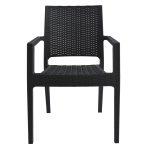 Πολυθρονα Πολυπροπυλενιου Βαρεως Τυπου Kaganu Dark Grey HM5134.01 57x55,5x89 Εκ. - Image 3