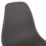 Καρεκλα Με Ξυλινα Ποδια Και Καθισμα Twist Pp Γκρι HM8460.10 46x50x82 Εκ. - Image 7