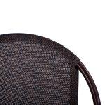 Καρεκλα Pretoria Μεταλλικη Bamboo Look Καφε HM5718 54x62x89 Εκ. - Image 7