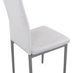 Καρεκλα Μεταλλικη Lady HM0037.11 Λευκο PU Μεταλλικο Σκελετο K/D 40x48x95y Εκ. - Image 9