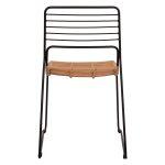 Καρεκλα Μεταλλικη Allegra HM5694 Με Wicker Μπεζ 51x54x83υ Εκ. - Image 6