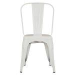 Καρεκλα Μεταλλικη Melita-Pro HM8641.41 Λευκο Ματ 44x47x84.5υεκ. - Image 3
