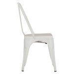 Καρεκλα Μεταλλικη Melita-Pro HM8641.41 Λευκο Ματ 44x47x84.5υεκ. - Image 4