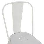 Καρεκλα Μεταλλικη Melita-Pro HM8641.41 Λευκο Ματ 44x47x84.5υεκ. - Image 7
